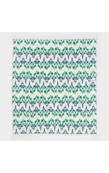 Ikat Green Oversized Jumbo Beach Towel 