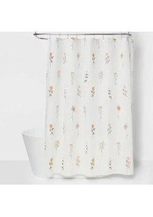 Threshold Botanical Floral Shower Curtain 