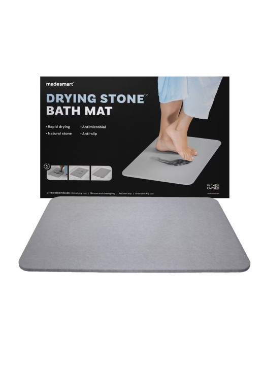 Madesmart Diatomite Stone Drying Bath Mat