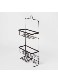 Bathroom Shower Caddy Black