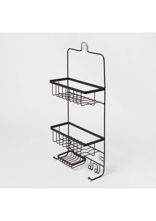 Bathroom Shower Caddy Black