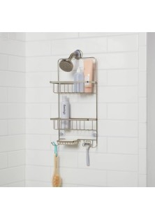 Bathroom Shower Caddy Brushed Nickel