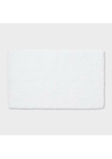 Spa Plush Bath Rug White