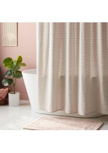 Watercolor floral shower curtain 