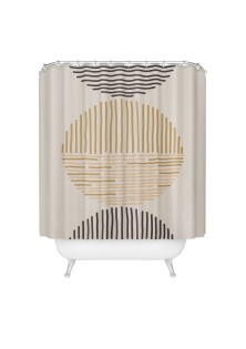 Shower Curtain Brown