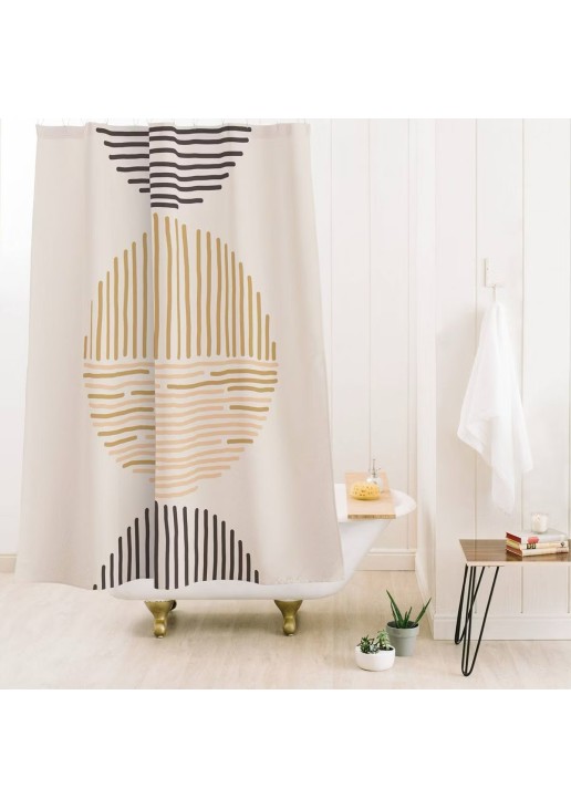 Shower Curtain Brown