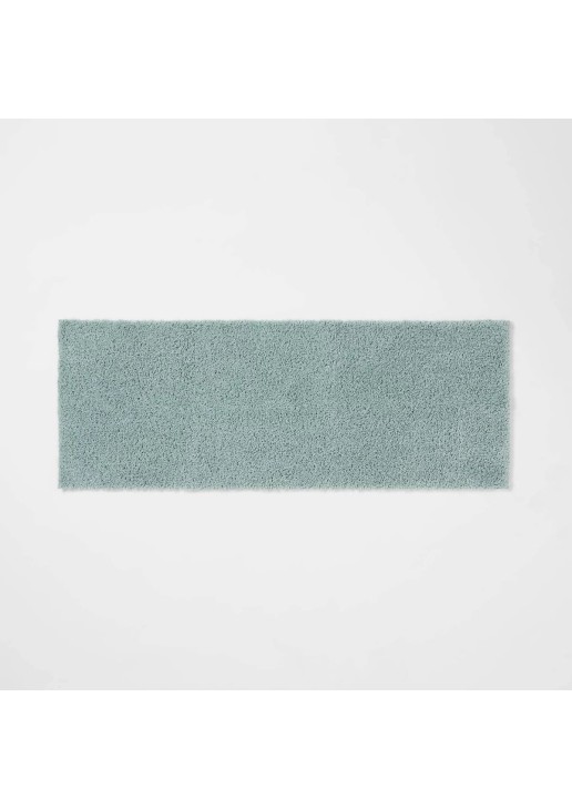 Antimicrobial Bath Runner Aqua