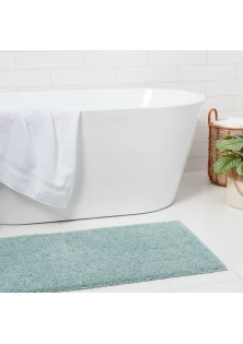 Antimicrobial Bath Runner Aqua