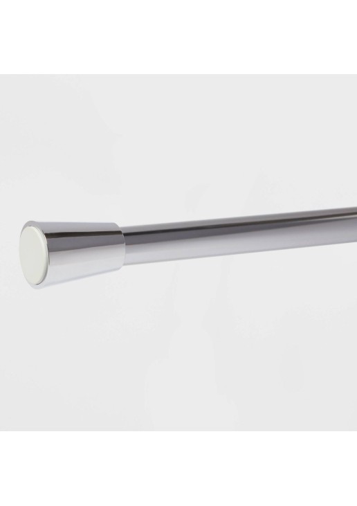 72" Rust Resistant Shower Curtain Rod Chrome