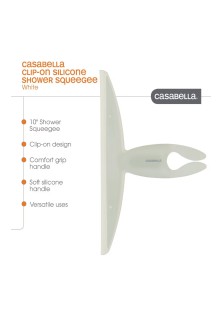 Clip on Silicone Squeegee