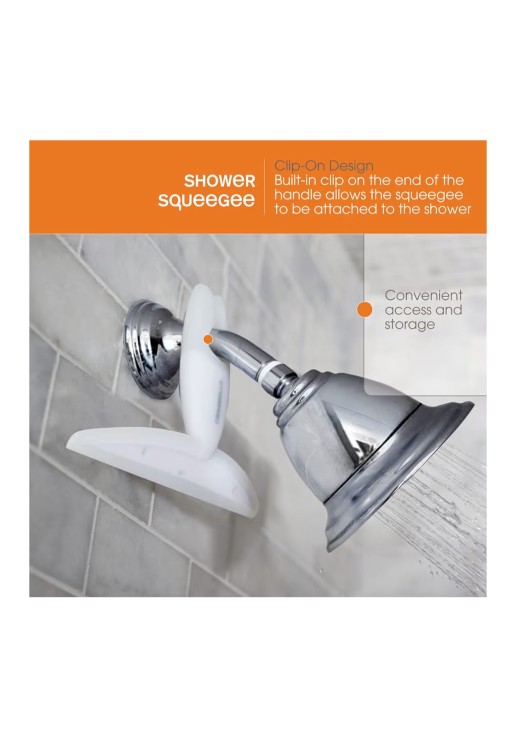 Clip on Silicone Squeegee