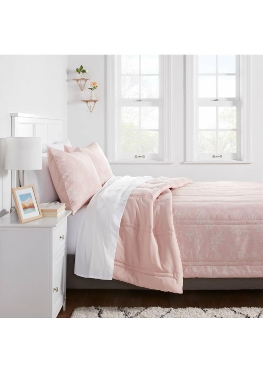 Lofty Microfiber Printed Comforter