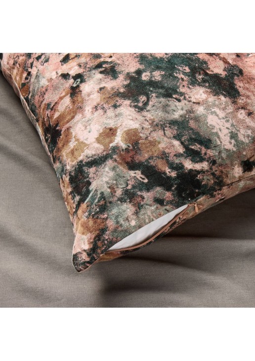  Linen Blend Throw Decorative Pillow 