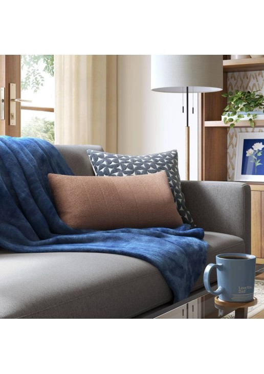 Velvet Jacquard Geo Square Throw Pillow