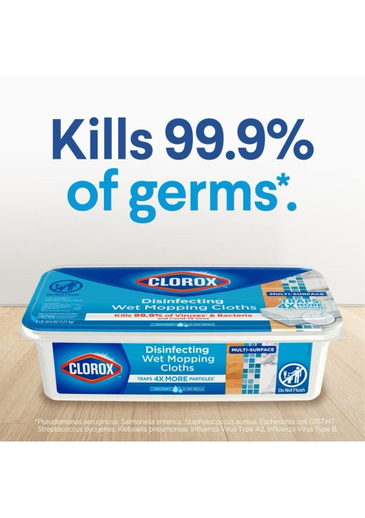Clorox Rain Clean Disinfecting Mopping Cloth 