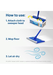 Clorox Rain Clean Disinfecting Mopping Cloth 