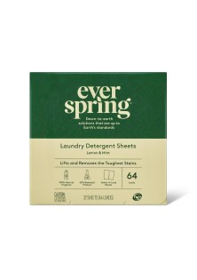 Lemon & Mint Laundry Detergent Sheets