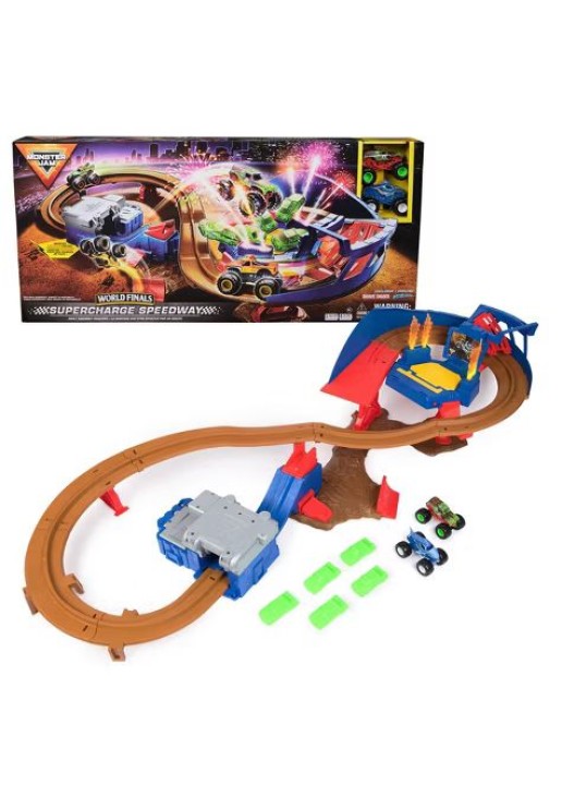 Monster Jam Supercharge Speedway Playset