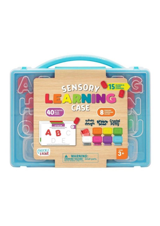 Chuckle, and roar sensory learning case