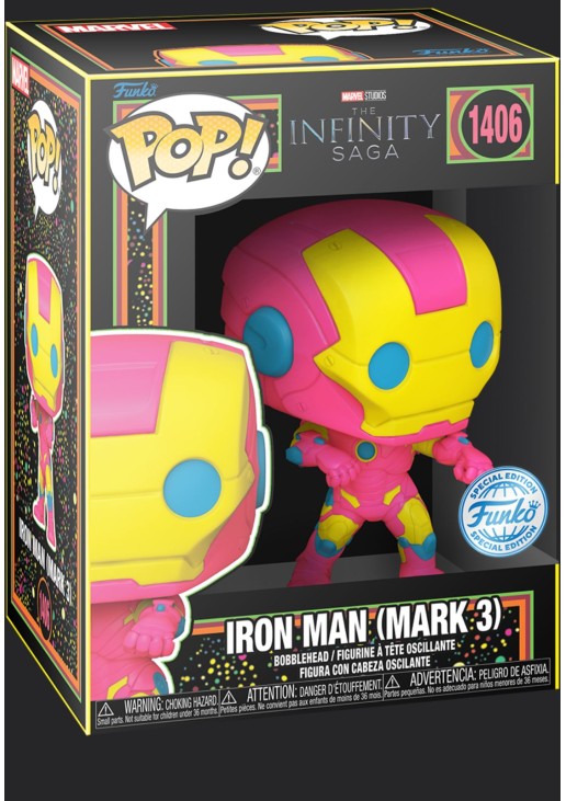  The infinity Saga Iron Man Mark 3 Bobblehead