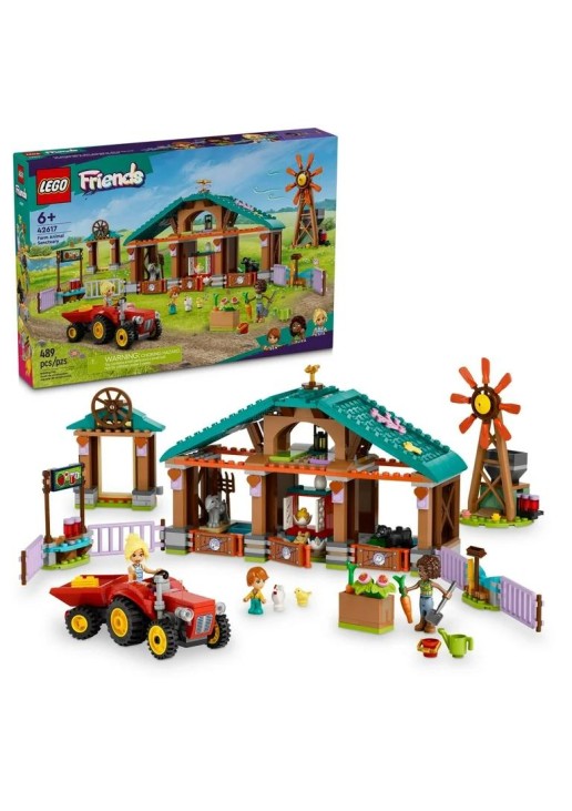Friends Farm Animal Sanctuary and Tractor Toy 