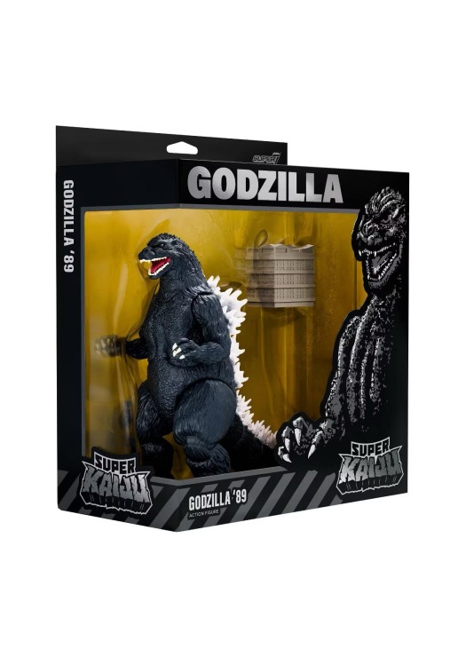 Super7 Toho Deluxe Super Kaiju Godzilla '89 Action Figure 