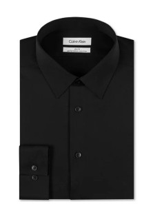 Men's Slim-Fit Non-Iron Herringbone Shirt 