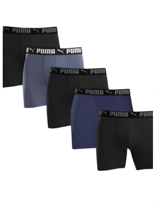PUMA Men's Boxer Brief, 5 pack